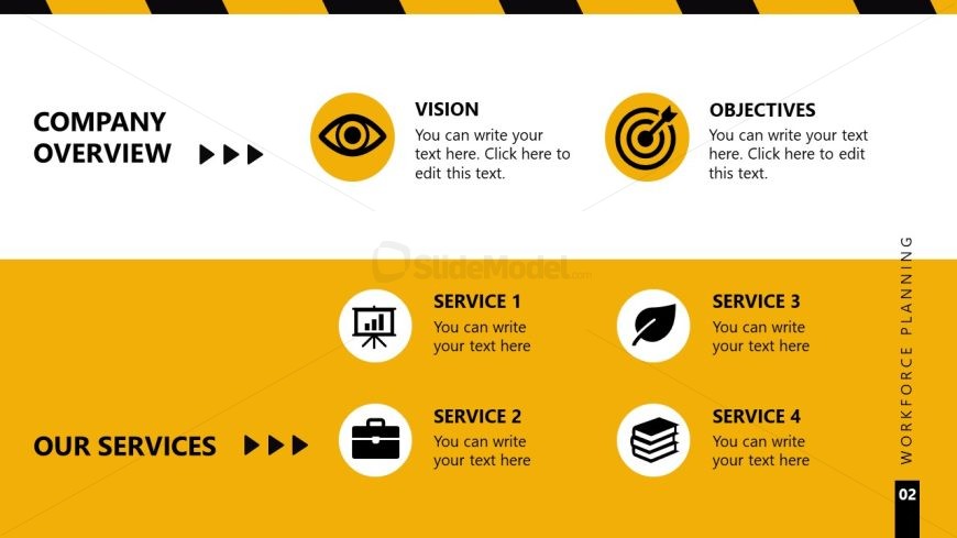 Editable Workforce Planning PPT Template