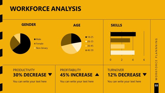 Workforce Analysis Slide for Workforce Planning Presentation
