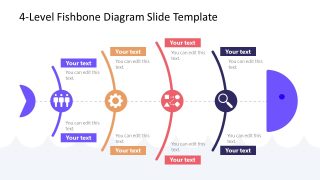 PowerPoint Template for Fishbone Diagram 