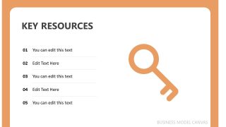 Creative Business Model Canvas Template Slide 