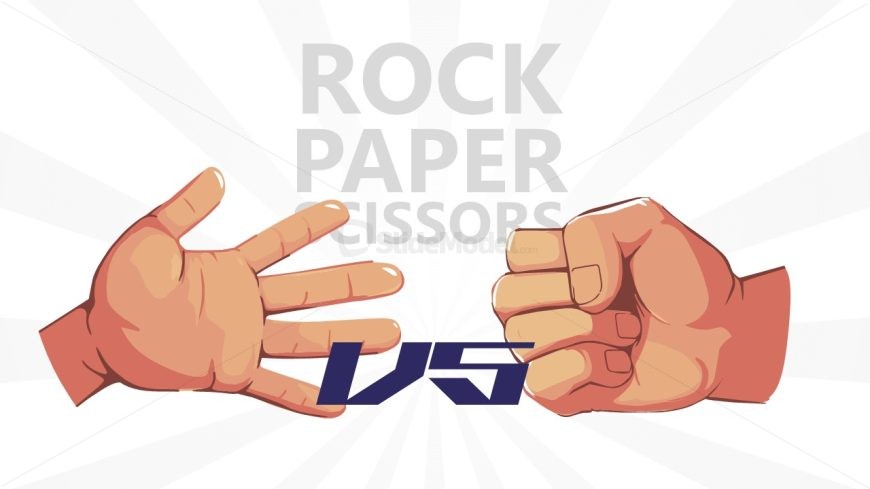 Rock Paper Scissors Template for PowerPoint
