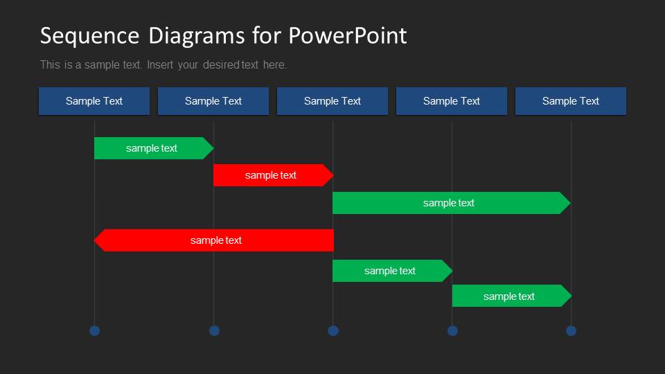 Sequence Diagram PowerPoint Template