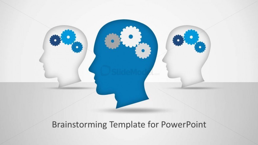 PowerPoint Clipart Featuring Thinking Scene