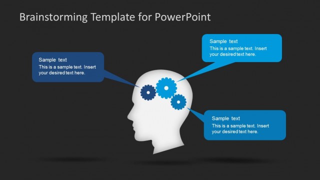 Brainstorming Findings Slide Design for PowerPoint