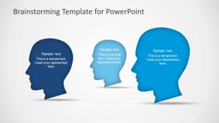 PowerPoint Scene of Three Head Silhouettes