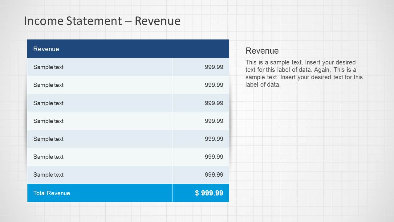 Expenses Table Template