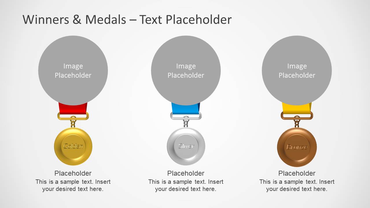 Winners & Medal Shapes For PowerPoint - SlideModel