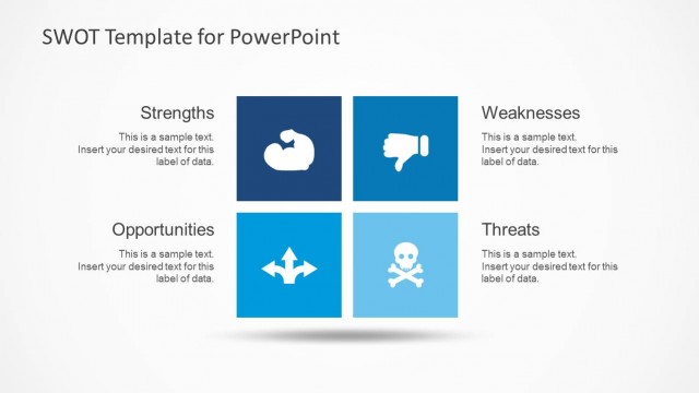 Simple SWOT PowerPoint Template
