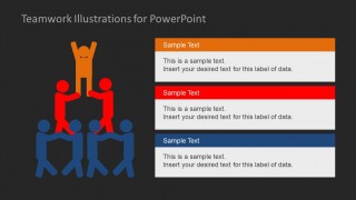 Teamwork Illustration for PowerPoint - SlideModel