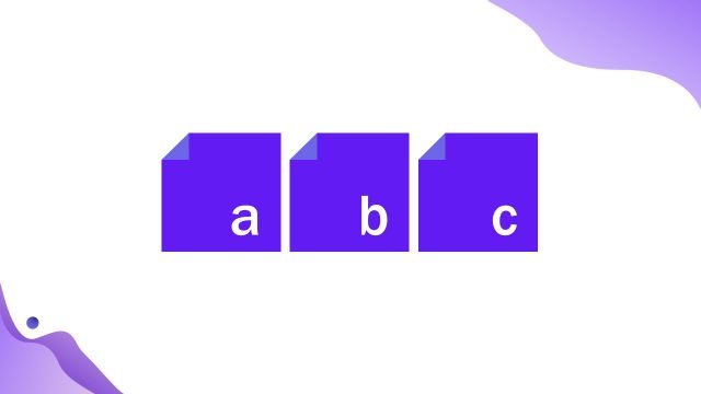 Alphabetic Placeholder 3-Item Animated Diagram