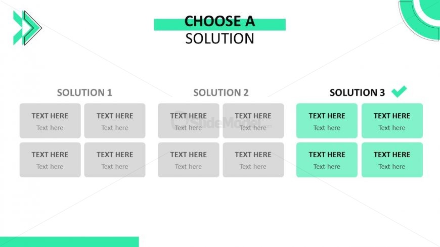 Editable PPT Comparison Slide Template