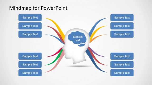 Mind Map Diagram Template for PowerPoint