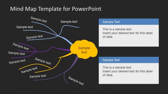 Creative Mind Map Template for PowerPoint - SlideModel