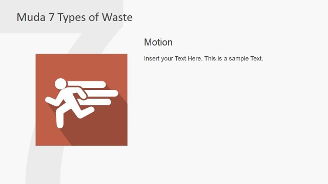 Motion Metaphor PowerPoint Clipart Muda Waste Type