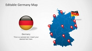 PowerPoint Map of Germany