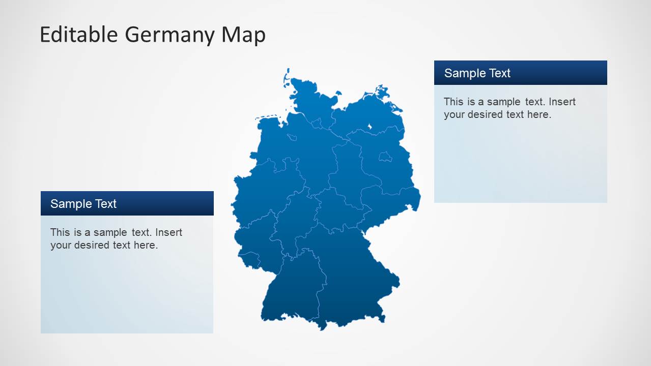PPT Map of Germany