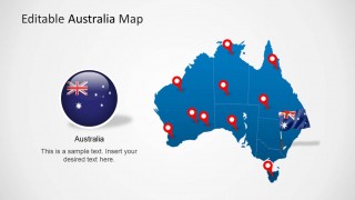 PowerPoint Map and Flag Clipart for PowerPoint