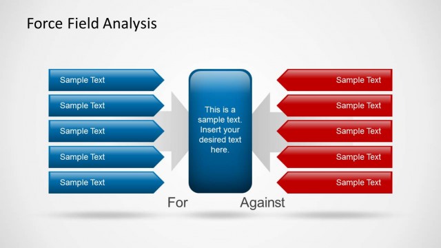 Force Field Analysis PowerPoint Template