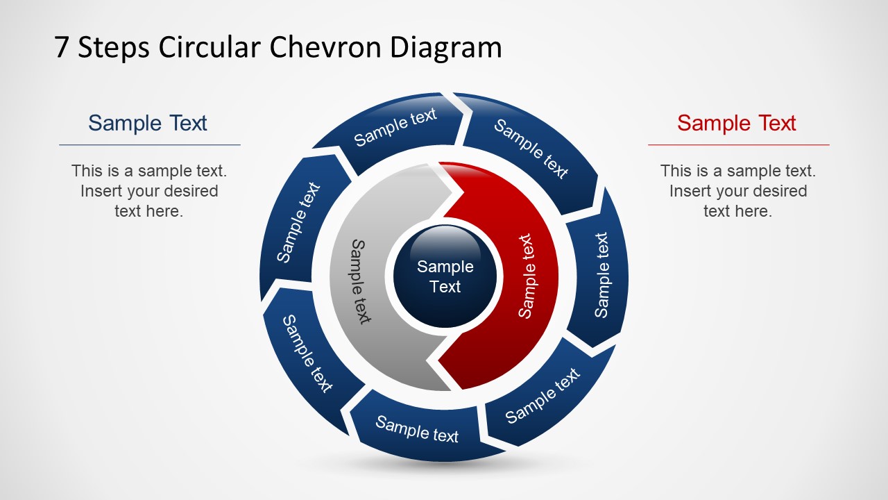 7 Arrows Circular Diagram Powerpoint Template Slidemodel Bank2home com