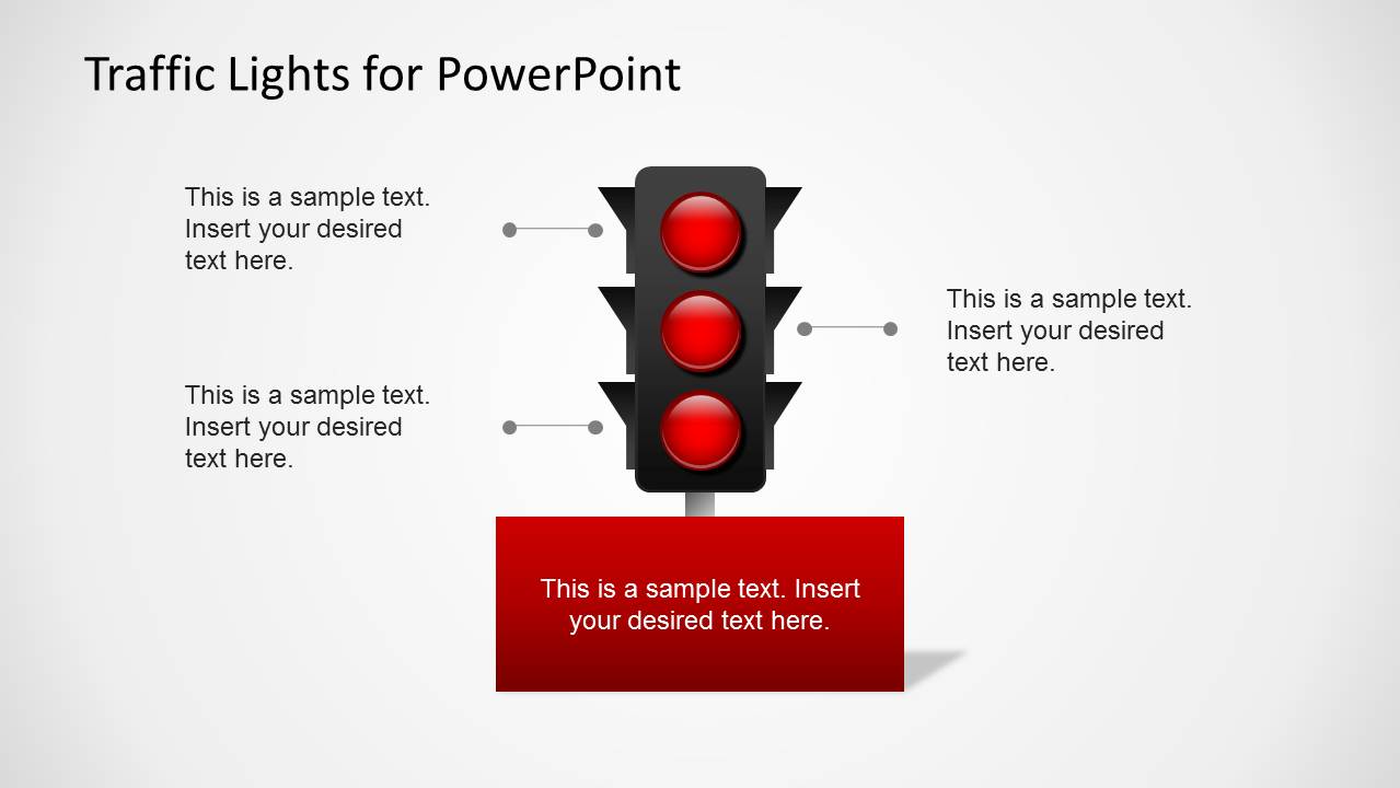 Traffic Lights PowerPoint Template & Presentation Slides