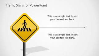 PowerPoint Clipart Traffic Sign Pedestrian Crosswalk