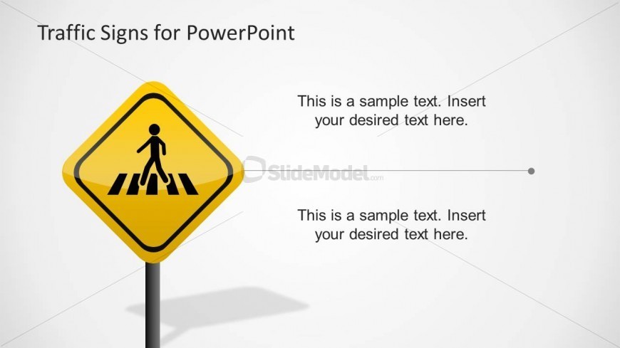 PowerPoint Clipart Traffic Sign Pedestrian Crosswalk
