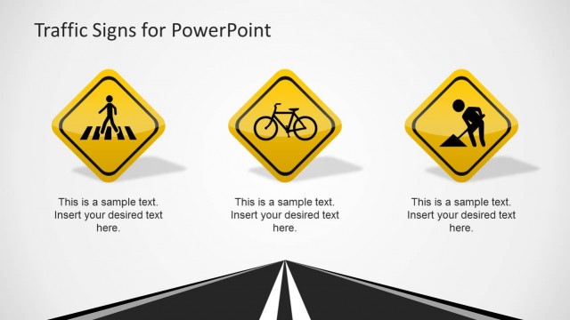 Traffic Signs Slide Design for PowerPoint