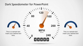 Transparent Speedometer Design for PowerPoint