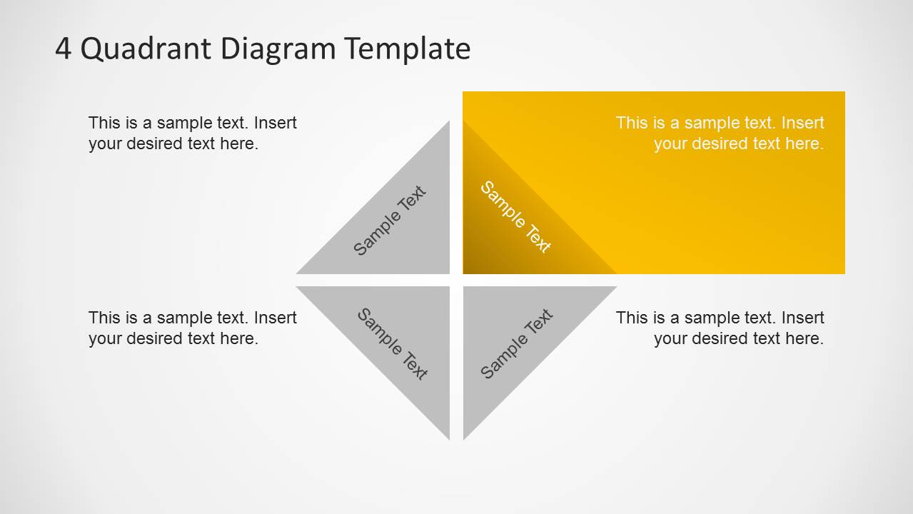 4 Quadrants Diagram Template for PowerPoint - SlideModel
