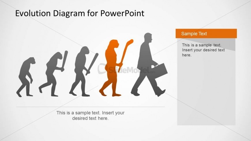 Evolution Diagram for PowerPoint - SlideModel