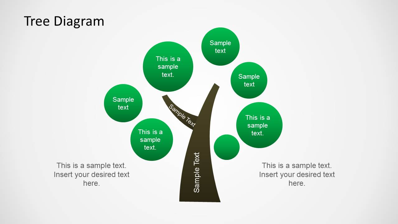 Tree Diagram Illustration For Powerpoint