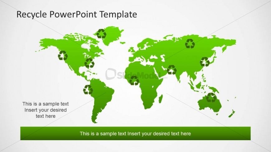 Green World Map Clipart for Eco-Friendly Products