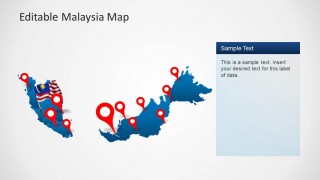 Malaysia Map Template for PowerPoint  SlideModel