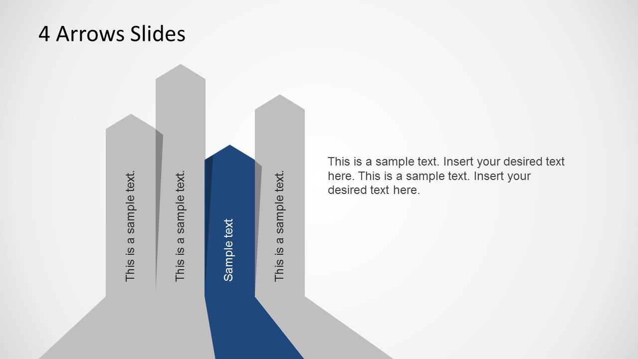Four Arrows Templates for PowerPoint