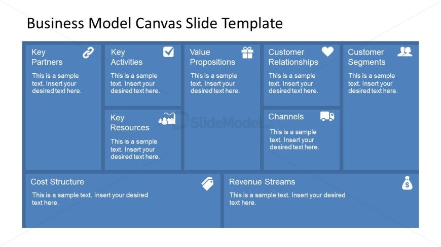 Business Model Canvas PPT Template 