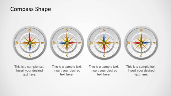 Compass Shapes & Templates For PowerPoint Presentations