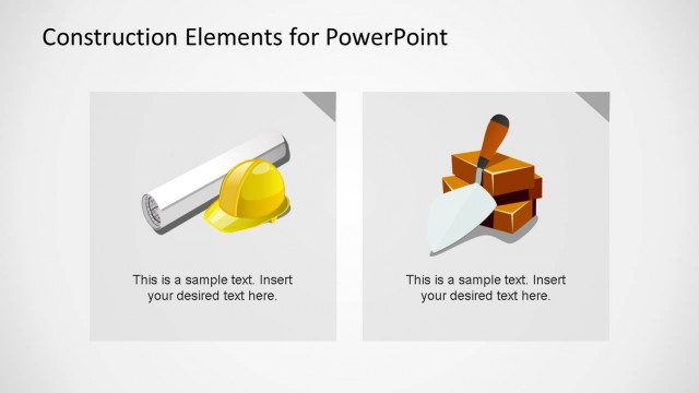 Construction Tools Clipart for PowerPoint