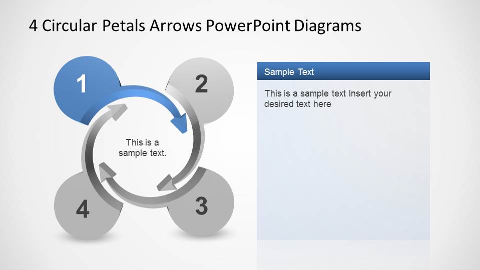Circular Arrow Template For Powerpoint Slidemodel