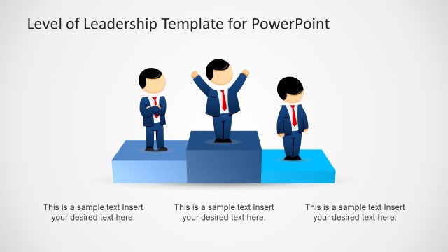 Leadership Levels Diagram Template for PowerPoint