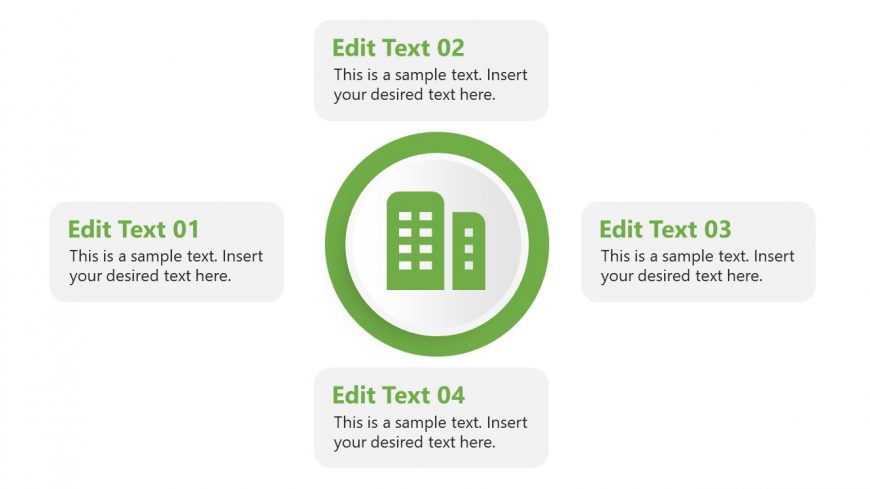 Animated All Into One Circle Animated Slide with Placeholder Text