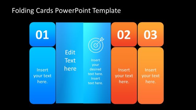 Card 1 Slide – Folding Cards PPT Template