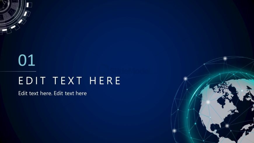 Customizable Technology Presentation Template