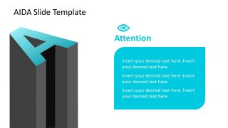 Customizable AIDA Template - Slide for Attention 