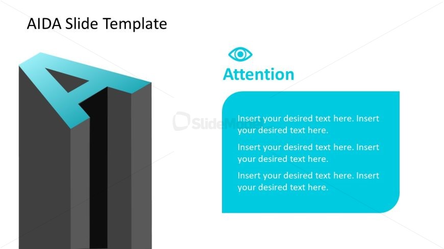 Customizable AIDA Template - Slide for Attention