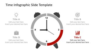 Customizable Time Infographic PPT Template