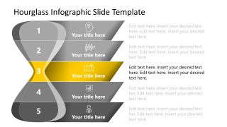 Hourglass Infographic Template Slide