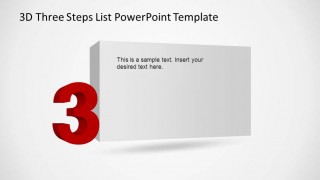 Third Step Description of Numbered List