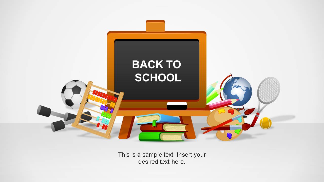 Back To School PowerPoint Template With Back To School Powerpoint Template