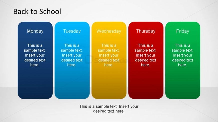 back to school daily schedule powerpoint slide slidemodel schedule powerpoint