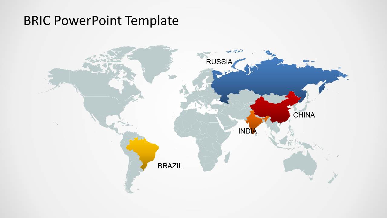 World Map Template Powerpoint